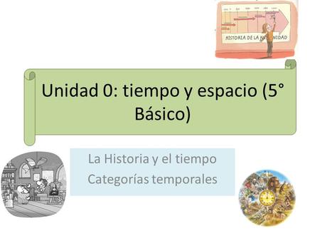 Unidad 0: tiempo y espacio (5° Básico)