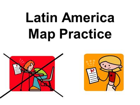 Latin America Map Practice. Things to Know for the Quiz Argentina Venezuela Mexico Panama Dominican Republic Colombia French Guiana El Salvador Brazil.