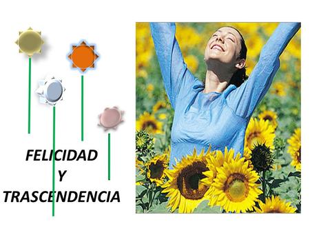 FELICIDAD Y TRASCENDENCIA A DIOS puedes decirle, sí o no…
