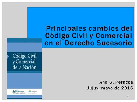 Ana G. Peracca Jujuy, mayo de 2015