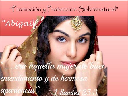 “Promoción y Proteccion Sobrenatural”