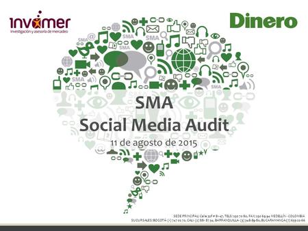 SMA Social Media Audit 11 de agosto de 2015