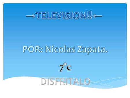 DECADA 50 1953: EL GENERAL ROJAS PINILLA HABIA PLANEADO DESDE 1936 DAR AL PUEBLO UN NUEVO ARTEFACTO DE COMINUCACION: LA TELEVICION. 1954: UNOS EQUIPOS.