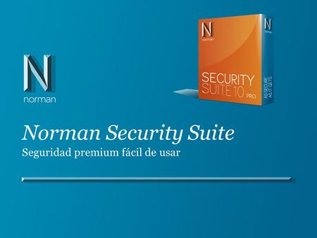 Norman Security Suite Seguridad premium fácil de usar.
