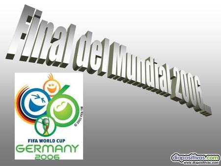 La esperada final del campeonato del mundo contaba con varios alicientes: Cannavaro capitán italiano cumplía 100 partidos con la escuadra azzurra y.