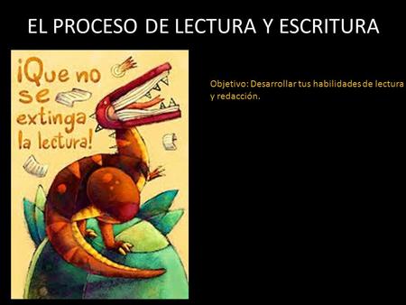 EL PROCESO DE LECTURA Y ESCRITURA