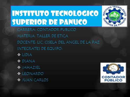 INSTITUTO TECNOLOGICO SUPERIOR DE PANUCO