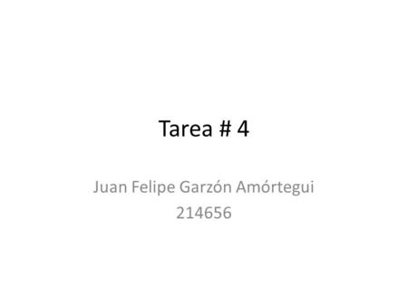 Tarea # 4 Juan Felipe Garzón Amórtegui 214656. 1. Qué fenómenos, del electromagnetismo, se describen con la Ley de Faraday? La ley de Faraday describe.