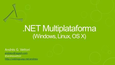 .NET Multiplataforma (Windows, Linux, OS X)