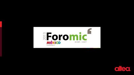 FOROMIC Instituto Cultural Cabañas – Sede del evento.