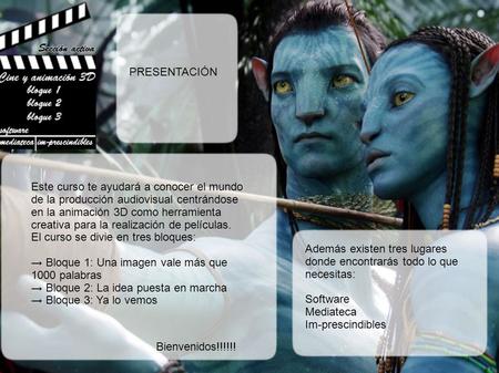 Este curso te ayudará a conocer el mundo de la producción audiovisual centrándose en la animación 3D como herramienta creativa para la realización de películas.