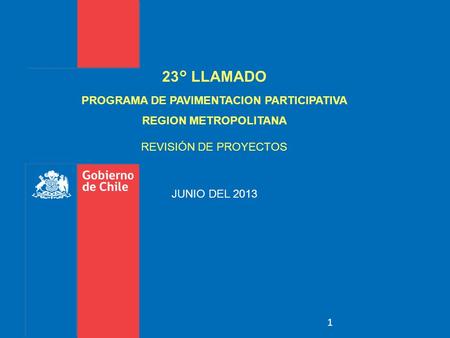 PROGRAMA DE PAVIMENTACION PARTICIPATIVA