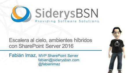 Fabián Imaz, MVP SharePoint