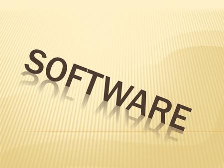 Software.
