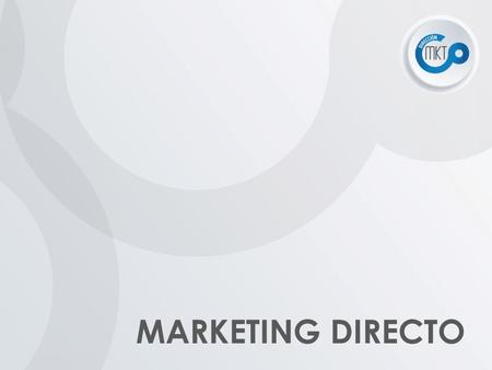 MARKETING DIRECTO.