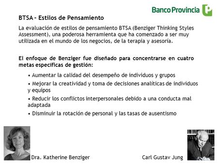 BTSA – Estilos de Pensamiento