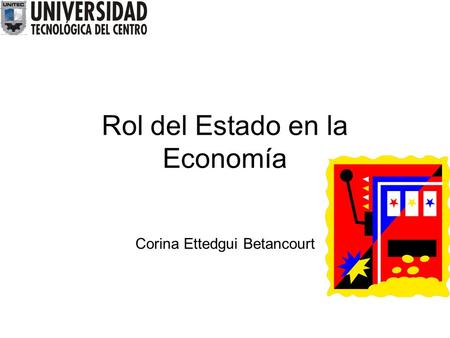 Rol del Estado en la Economía