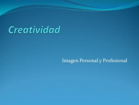 Imagen Personal y Profesional