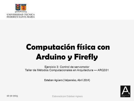 Computación física con Arduino y Firefly