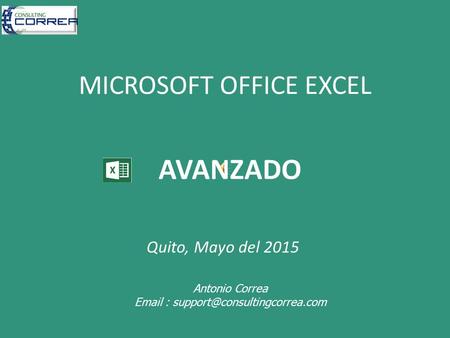 MICROSOFT OFFICE EXCEL