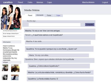 Caralibro Maisha Mukim ParedFotosIdiomasCajasMaisha MukimLogout Ver fotos de Maisha Mukim 6 Enviar mensaje a Maisha Mukim Golpea a Maisha Mukim Pared Información.
