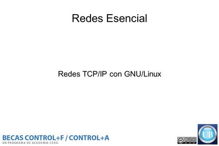 Redes TCP/IP con GNU/Linux
