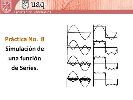 Práctica No. 8 Simulación de una función de Series.