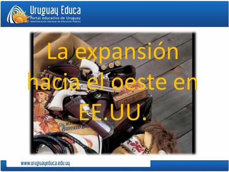 La expansión hacia el oeste en EE.UU.