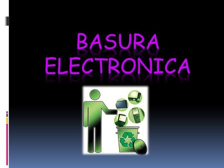 INTRODUCCION En el 2003, 35.000 toneladas de aparatos eléctricos y 30.000 toneladas de aparatos electrónicos cayeron bajo el sistema de impuestos de.