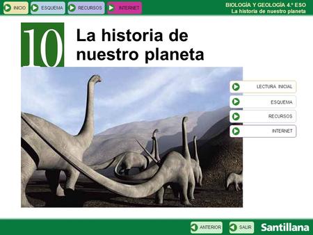 La historia de nuestro planeta