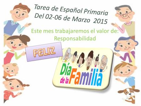 Tarea de Español Primaria Del de Marzo 2015