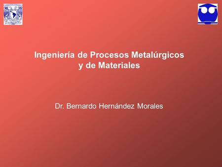 Ingeniería de Procesos Metalúrgicos