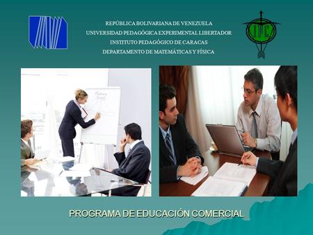 PROGRAMA DE EDUCACIÓN COMERCIAL