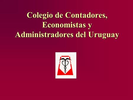 Colegio de Contadores, Economistas y Administradores del Uruguay