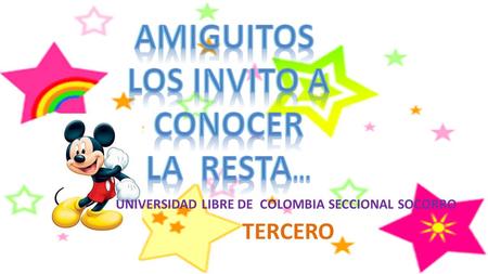 TERCERO UNIVERSIDAD LIBRE DE COLOMBIA SECCIONAL SOCORRO.
