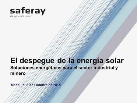 El despegue de la energía solar