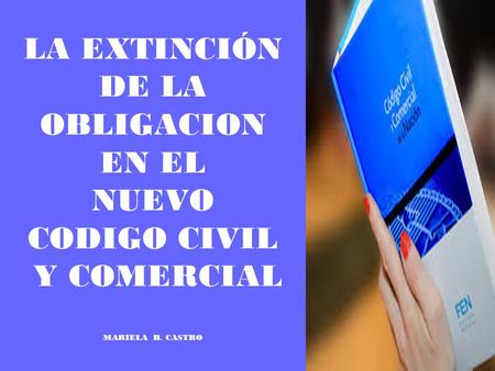 DE LOS MODOS EXTINTIVOS