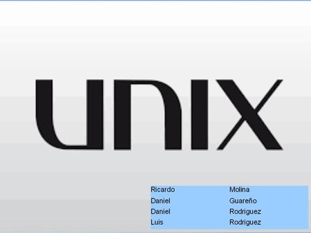INDICE HISTORIA FAMILIAS MÁS SIGNIFICATIVAS: AT&T BDS XENIX AIX GNU