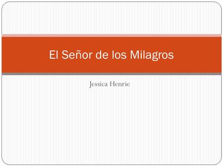 El Señor de los Milagros