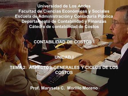 Universidad de Los Andes Facultad de Ciencias Económicas y Sociales