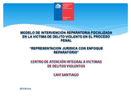 CENTRO DE ATENCIÓN INTEGRAL A VICTIMAS