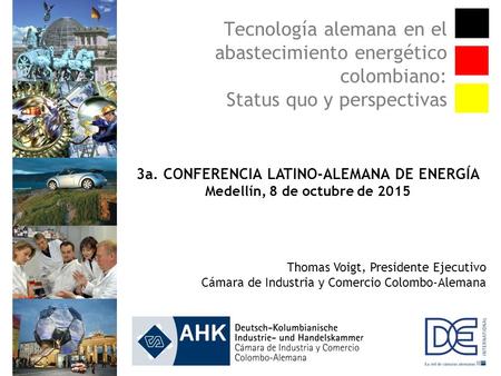 3a. CONFERENCIA LATINO-ALEMANA DE ENERGÍA
