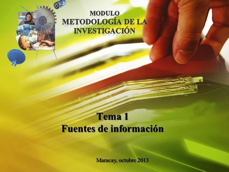 Tema 1 Fuentes de información