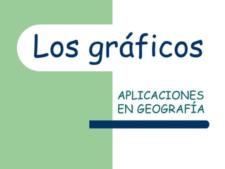 APLICACIONES EN GEOGRAFÍA