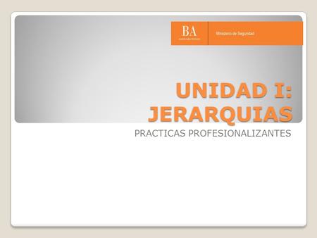 PRACTICAS PROFESIONALIZANTES