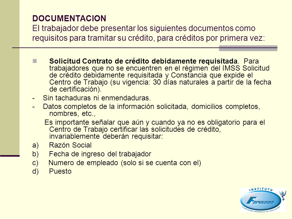 Creditos Fonacot Requisitos - mextpatcredito Creditos Fonacot Requisitos - mextpatcredito