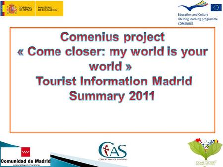  The autonomous community of Madrid is one of the most visited destinations in Spain, not only because of business and the offer of cinema, theatre.