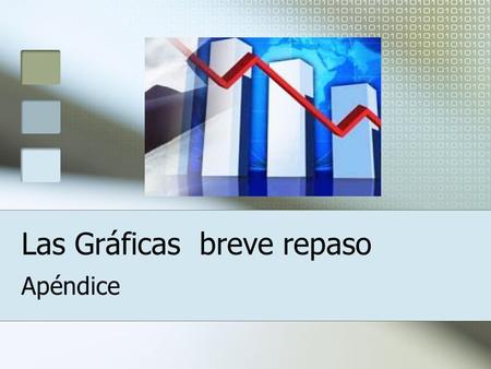 Las Gráficas breve repaso Apéndice. HABLA INGLÉS. Según el censo 2005 en Colombia Gráfico de PIE o TORTA, nos indica la participación en Un total.