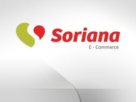 E - Commerce.