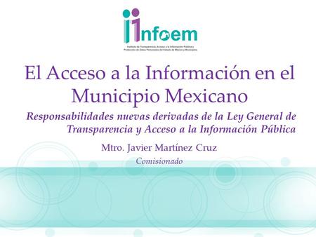 El Acceso a la Información en el Municipio Mexicano